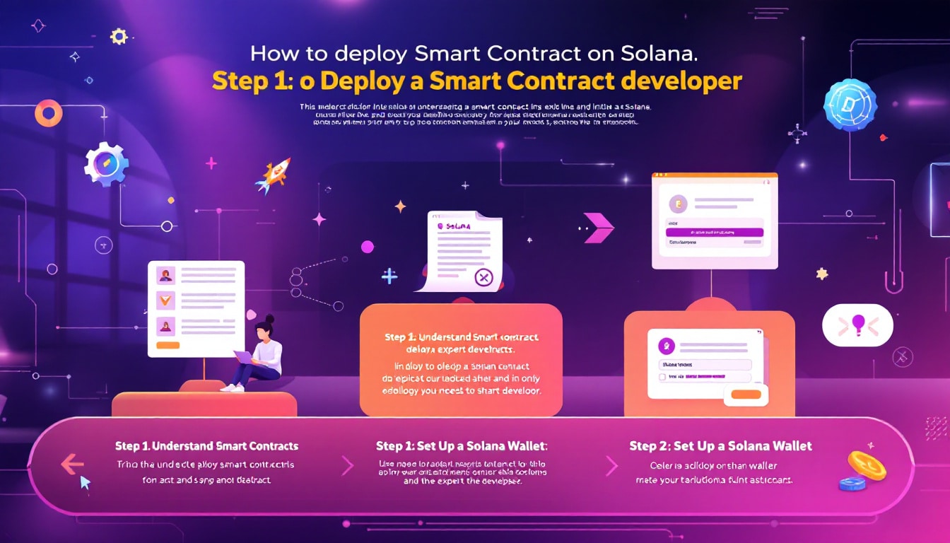 découvrez comment déployer un smart contract sur la blockchain solana, même sans compétences techniques avancées. suivez nos étapes simples et accessibles pour lancer votre projet et rejoindre l'univers des cryptomonnaies.